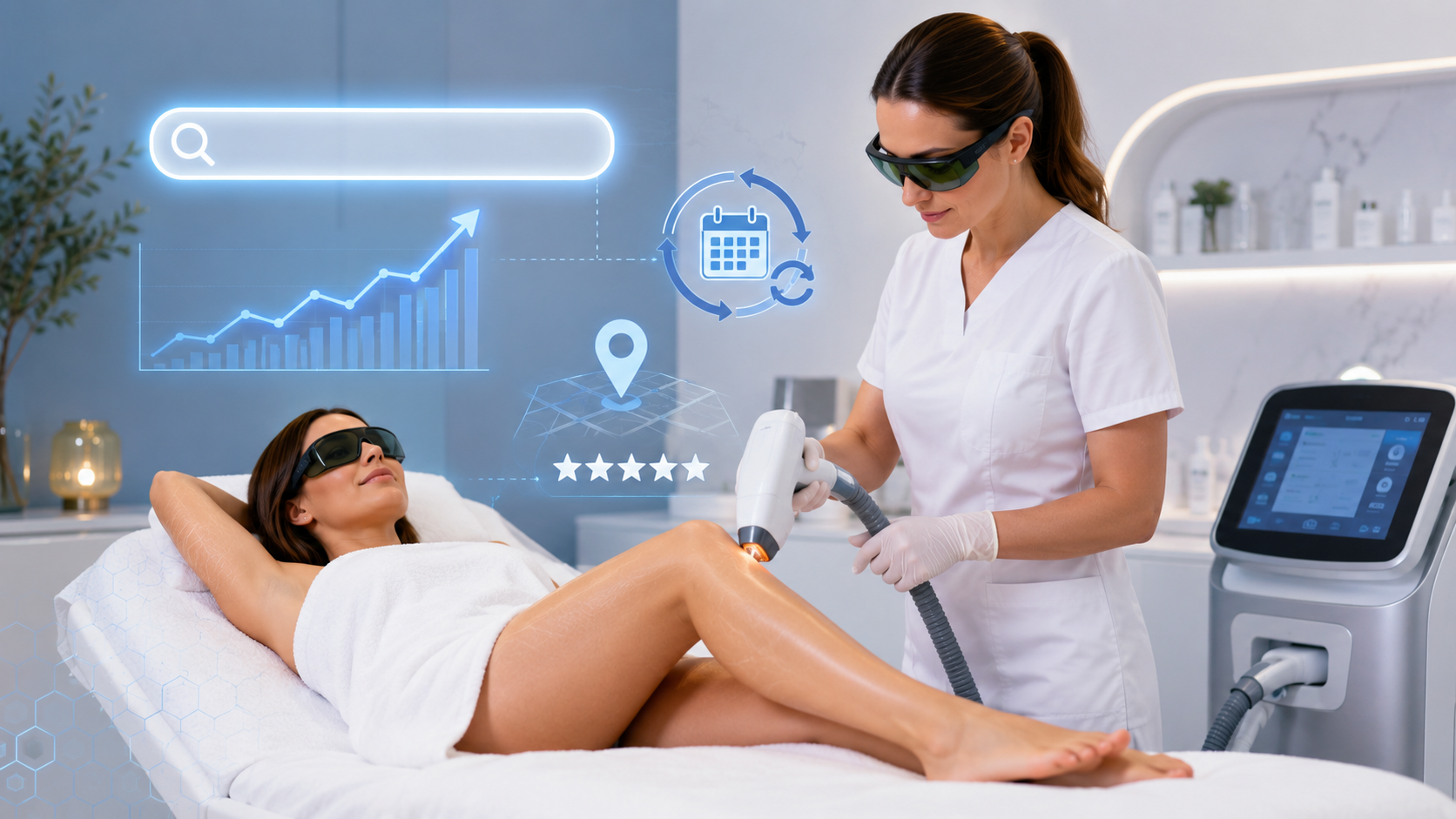 Laser Hair Removal SEO for Med Spas: Search Strategy for Recurring Treatment Demand