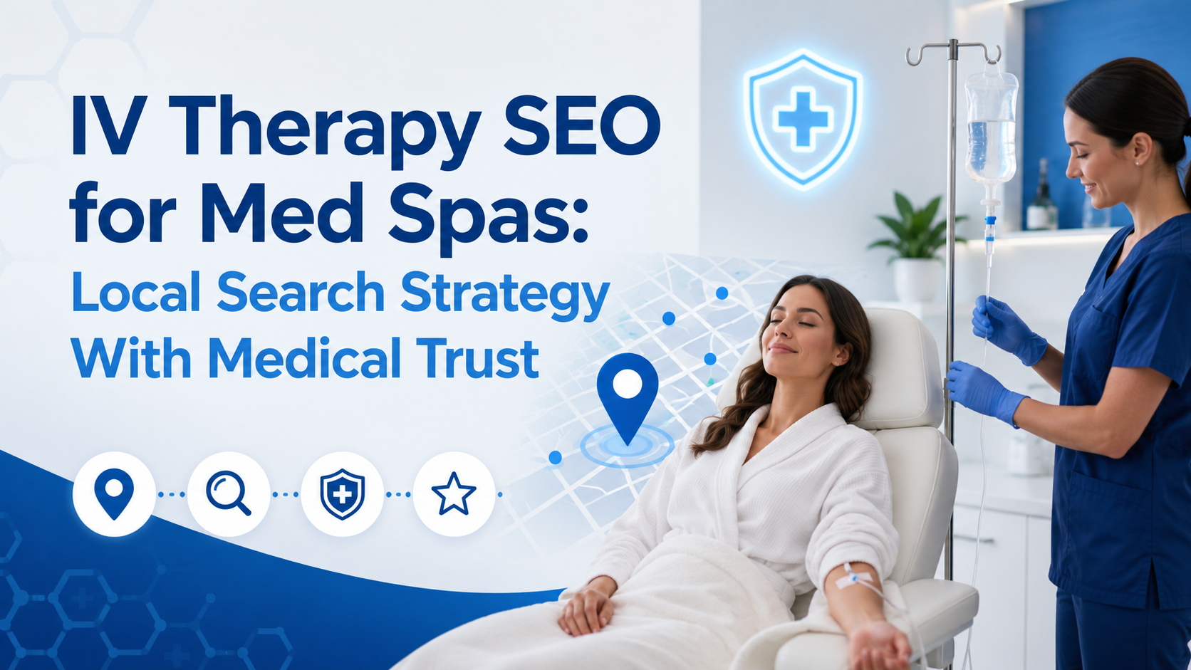 IV Therapy SEO for Med Spas: Local Search Strategy With Medical Trust