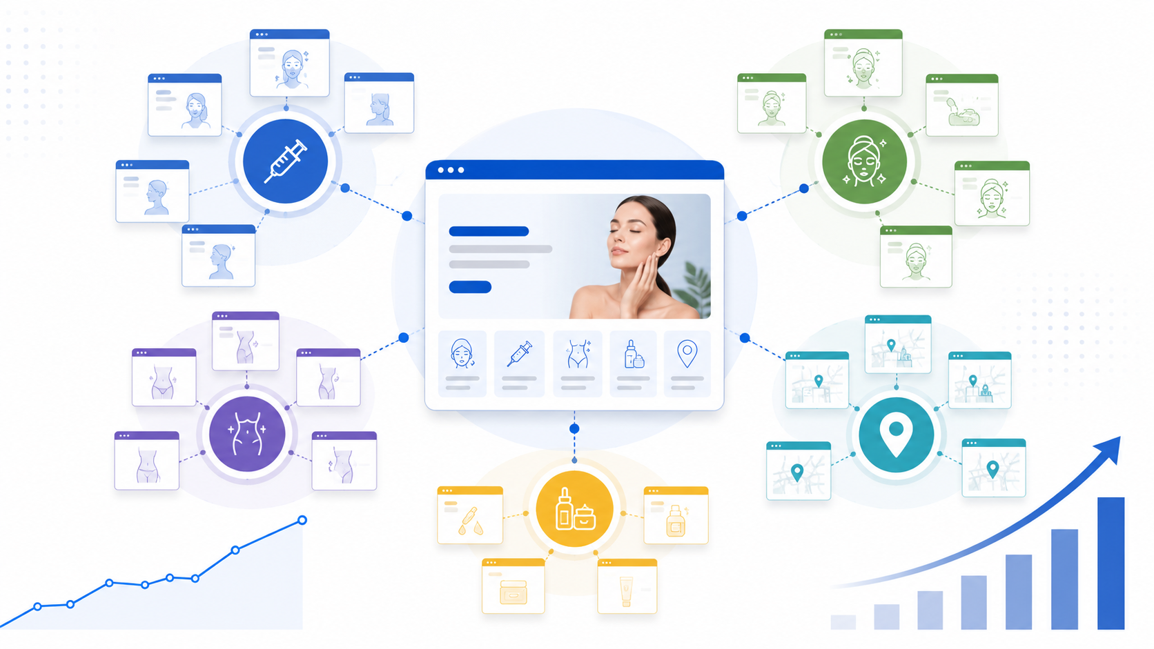 Med Spa Content Clusters: Building Topical Authority Around Treatments