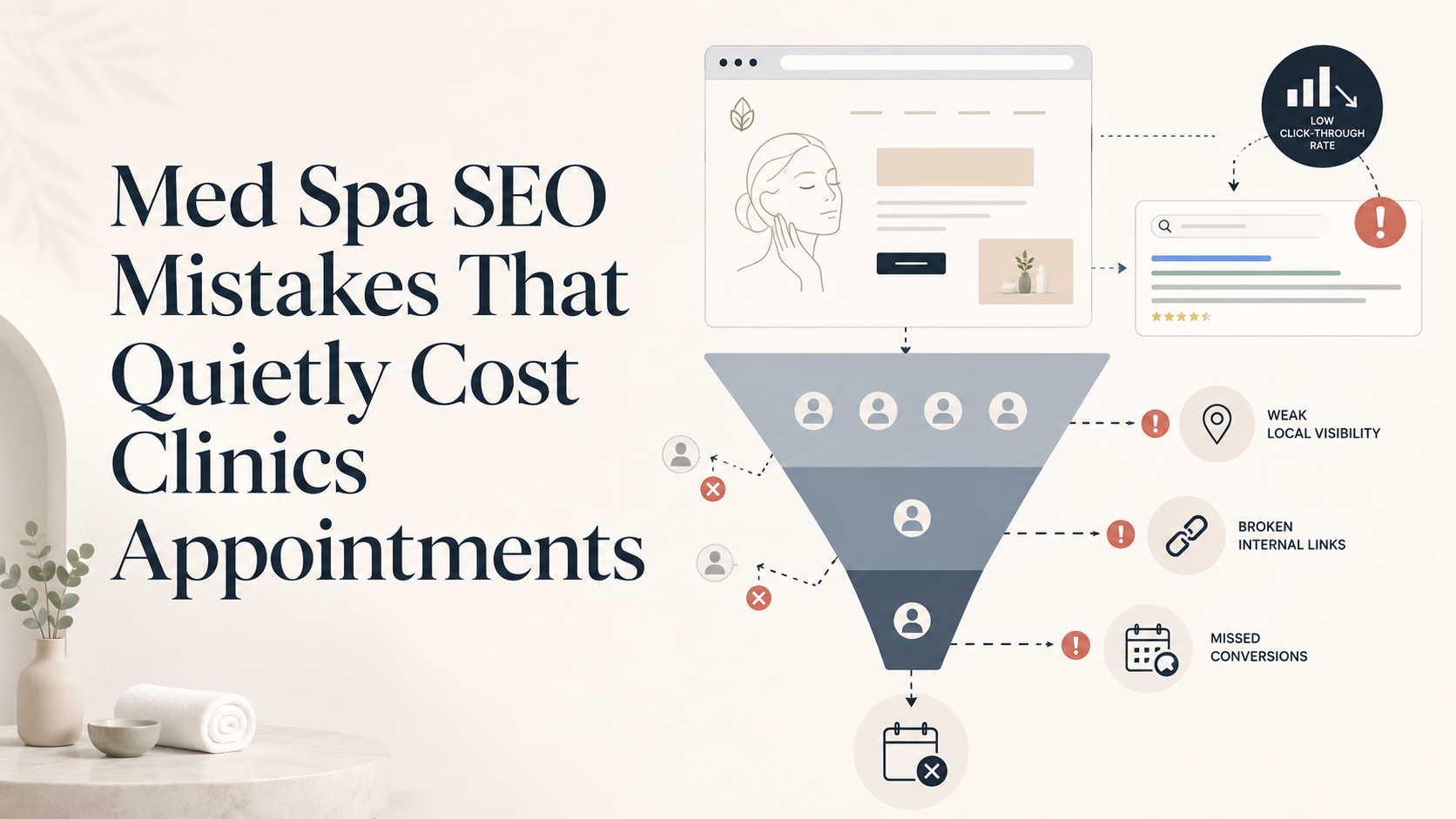 Med Spa SEO Mistakes That Quietly Cost Clinics Appointments