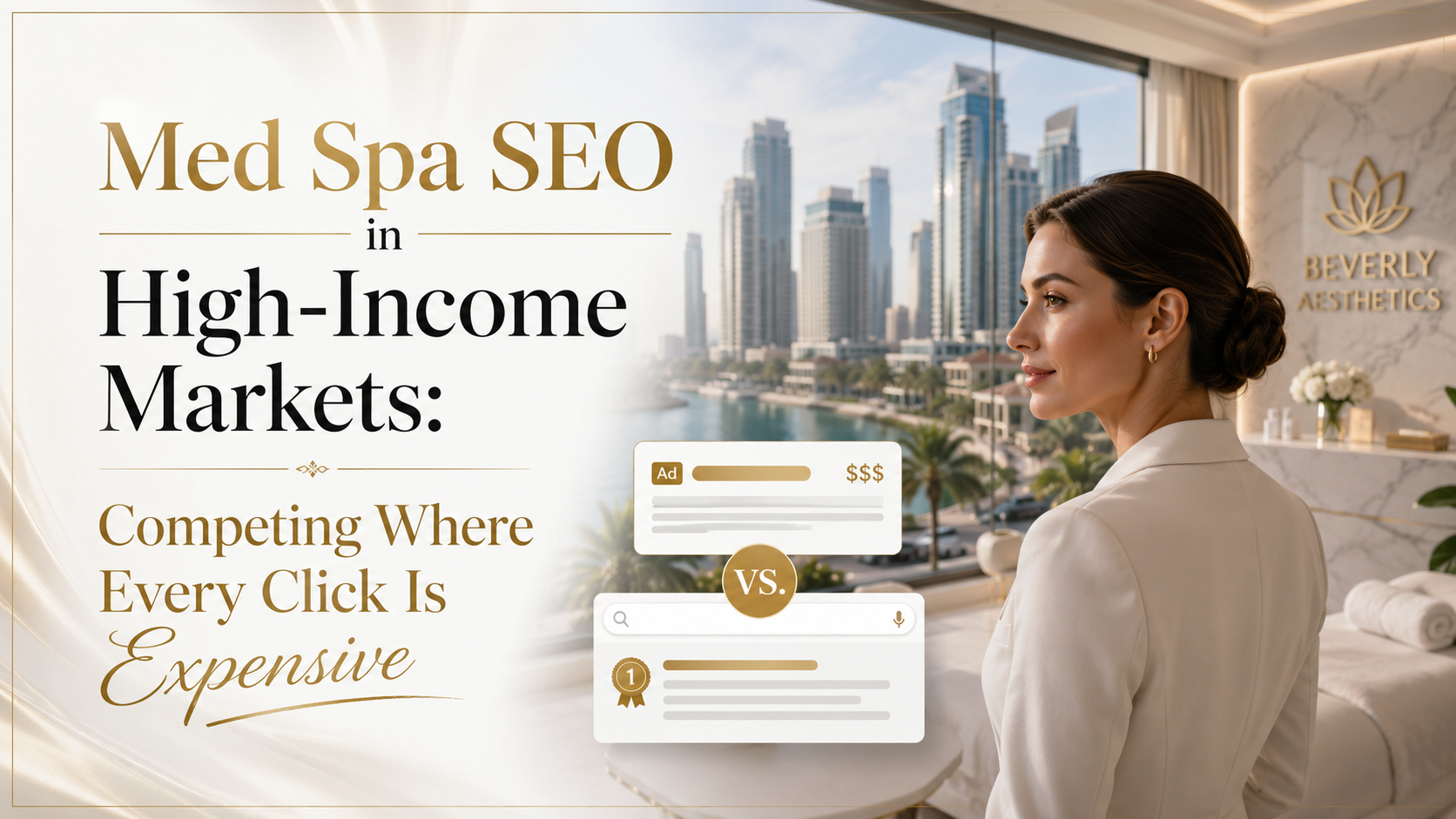 Med Spa SEO in High-Income Markets: Competing Where Every Click Is Expensive