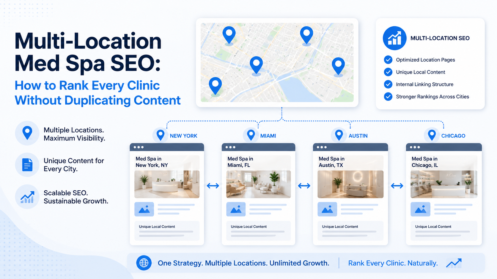 Multi-location page structure