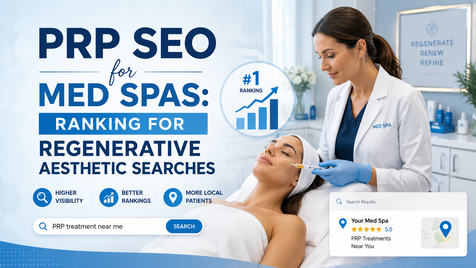 PRP SEO for Med Spas: Ranking for Regenerative Aesthetic Searches